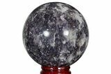 Sparkly, Purple Lepidolite Sphere - Madagascar #214009-1
